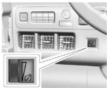 Pontiac Firefly (1995) - Interior Lighting Instrument Panel Illumination Control - 1
