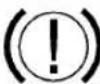 Pontiac Firefly (1995) - Brake System Warning Light - 1