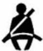 Pontiac Firefly (1995) - Driver Seat Belt Reminder Light - 1