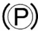 Pontiac Firefly (1995) - Electric Parking Brake Light - 1
