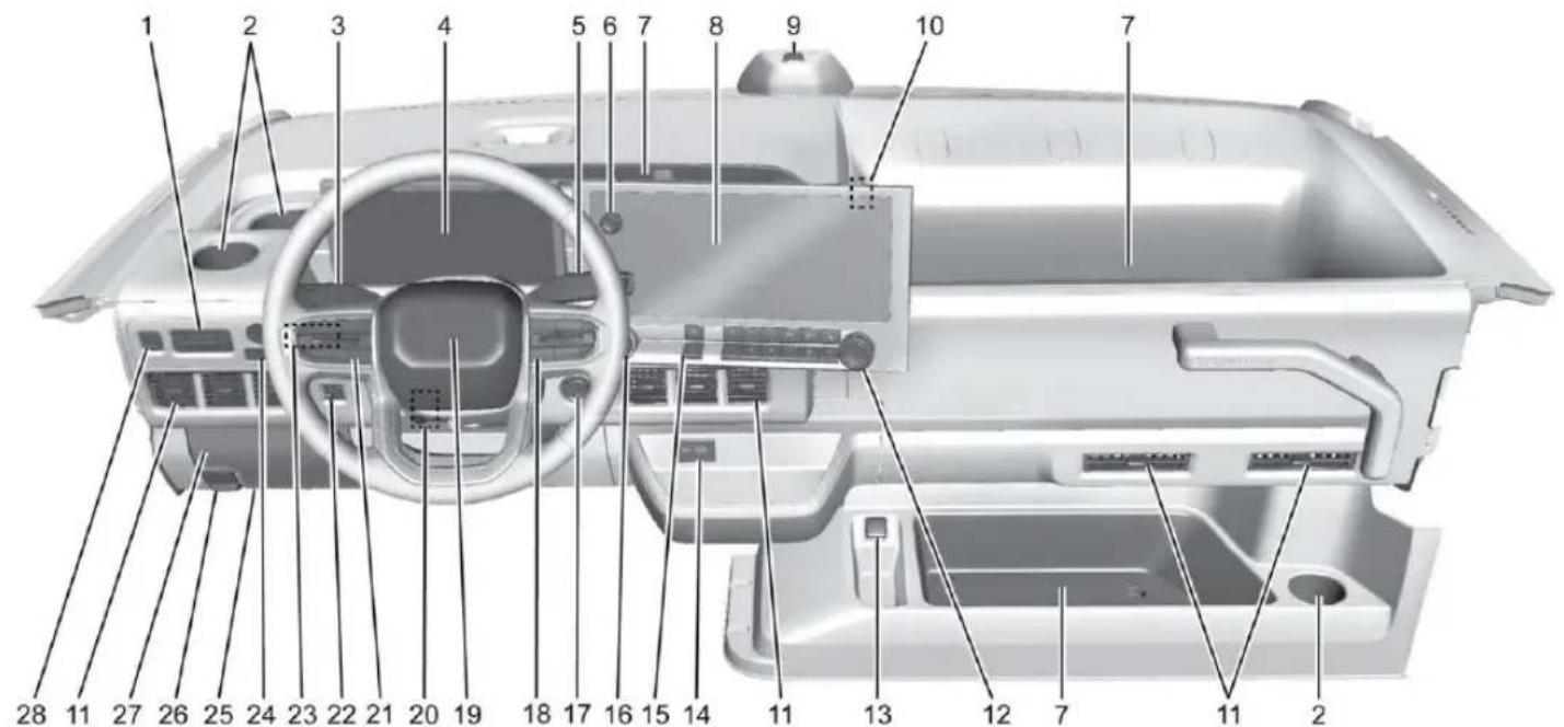 Pontiac Firefly (1993) - Vehicle Symbol Chart - 1