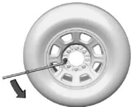 Pontiac Tempest (1994) - Removing the Flat Tire and Installing the Spare Tire - 3