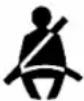 Pontiac Impulse (1993) - Driver Seat Belt Reminder Light - 1