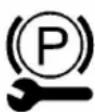 Pontiac Impulse (1993) - Service Electric Parking Brake Light - 1