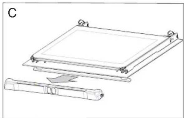 AMICA MTS 140 IX - Démontage de la vitre intérieure - 2