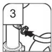 WHIRLPOOL WDF341PAPM - Connect drain hose - 16