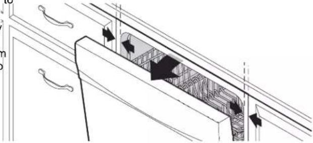 WHIRLPOOL WDF341PAPM - Check inner spacing - 1