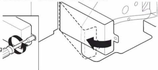WHIRLPOOL WDF341PAPM - Remove terminal box cover - 1