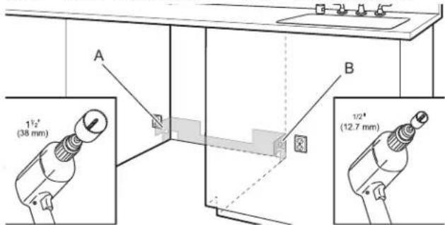 WHIRLPOOL WDF341PAPM - Drill hole locations - new construction - 1