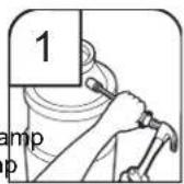 WHIRLPOOL WDF341PAPM - Connect drain hose - 8