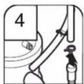 WHIRLPOOL WDF341PAPM - Connect drain hose - 11