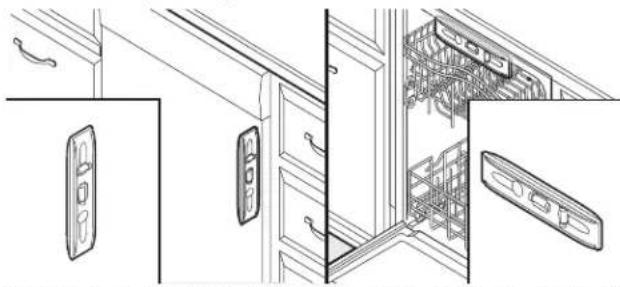 WHIRLPOOL WDF341PAPM - Double-check dishwasher alignment in cabinet opening - 1