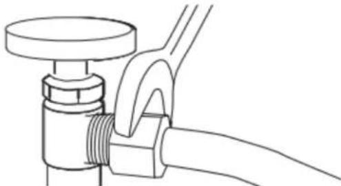 WHIRLPOOL WDF341PAPM - Attach water supply line - 1