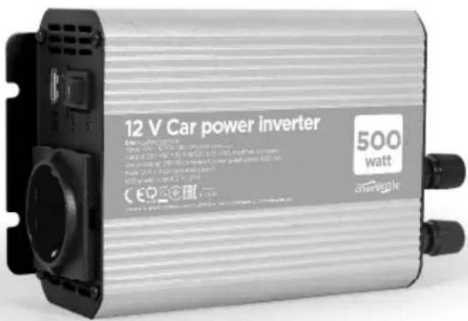 12 V Car power inverter 500 watt oneVegle
