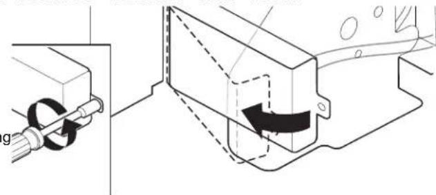 WHIRLPOOL WDF332PAMB - Remove terminal box cover - 1