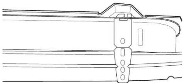 WHIRLPOOL WDF332PAMB - Insert bracket - 1