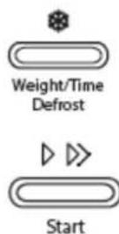 CASO Ceramic Chef HCMG 25 - Mode "Defrosting" by time - 1