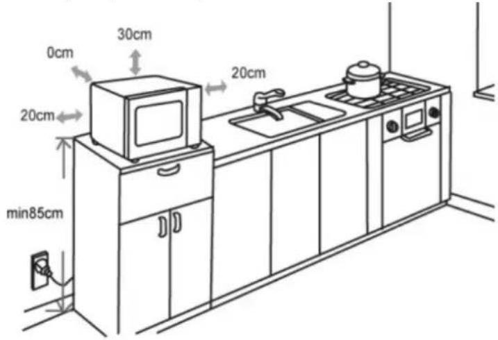 CASO Ceramic Chef HCMG 25 - Colocación del aparato - 1