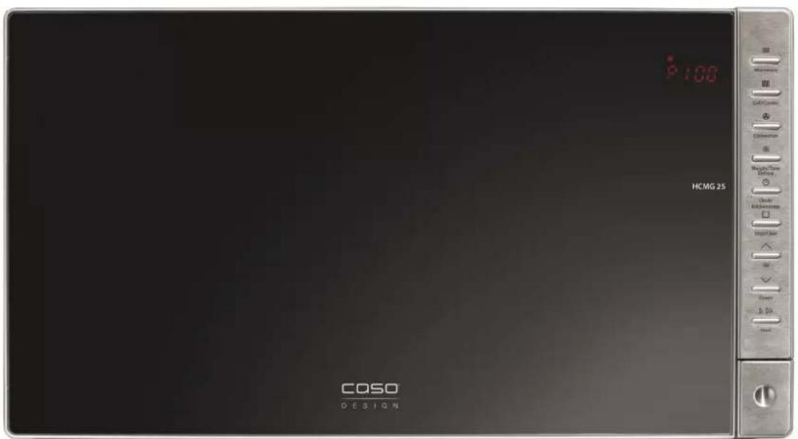 CASO Ceramic Chef HCMG 25 - Horno Microondas, grill y convección HCMG 25 - 1