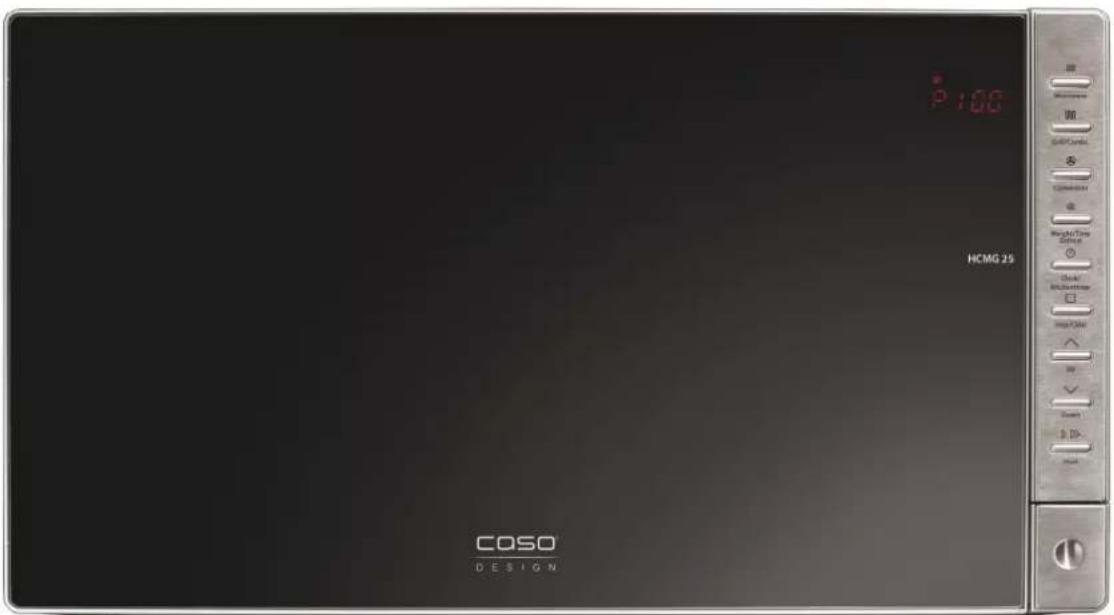 CASO Ceramic Chef HCMG 25 - Microonde, grill e forno ad aria HCMG 25 - 1