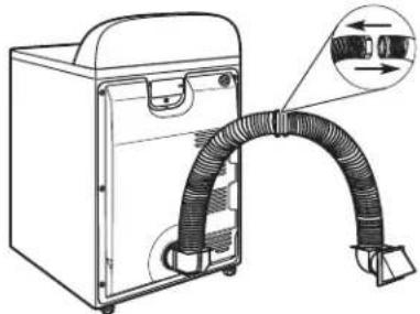 WHIRLPOOL YWED4815EW - Alternate installations for close clearances - 1