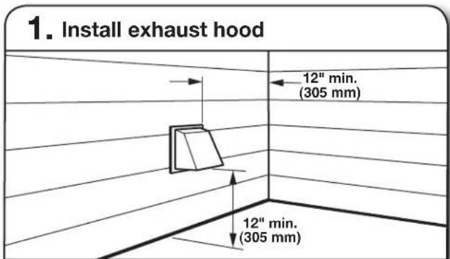 WHIRLPOOL YWED4815EW - INSTALL VENT SYSTEM - 1