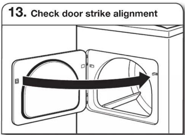 WHIRLPOOL YWED4815EW - REVERSE DOOR SWING (OPTIONAL) - 13