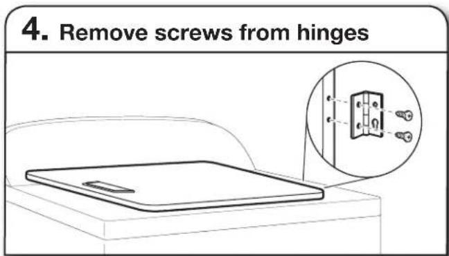 WHIRLPOOL YWED4815EW - REVERSE DOOR SWING (OPTIONAL) - 4