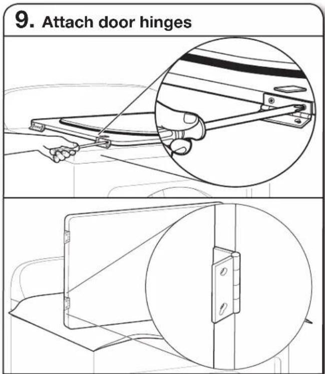 WHIRLPOOL YWED4815EW - REVERSE DOOR SWING (OPTIONAL) - 9
