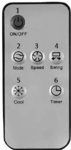 Emerio AC-123282.1 - Telecomando - 1