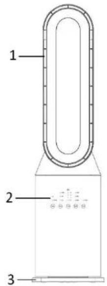 Emerio TFN-214470 - Afstandsbediening - 1