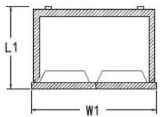 TCL RP470CXE1UK - This refrigerating appliance is not intended to be used as a built-in appliance - 1