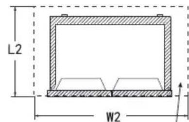TCL RP470CXE1UK - This refrigerating appliance is not intended to be used as a built-in appliance - 2