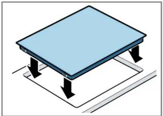 BOSCH MKH22SK0 - Inserimento del piano cottura - 1