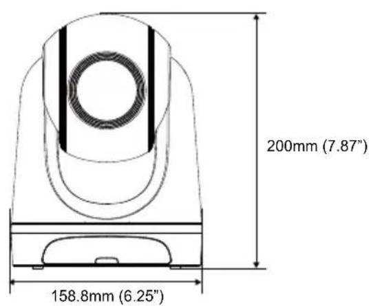 AVer DL30 - Dimension - 1