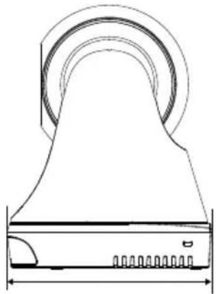 AVer DL30 - 치수 - 2