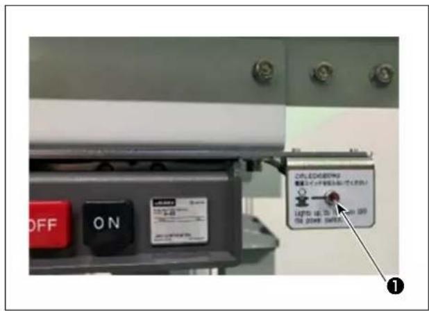 JUKI AW-3SD - 3-13. Mise hors tension - 1