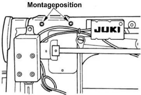 JUKI DNU-1541-7 - INSTALLIEREN DER BEDIENUNGSKONSOLE - 3
