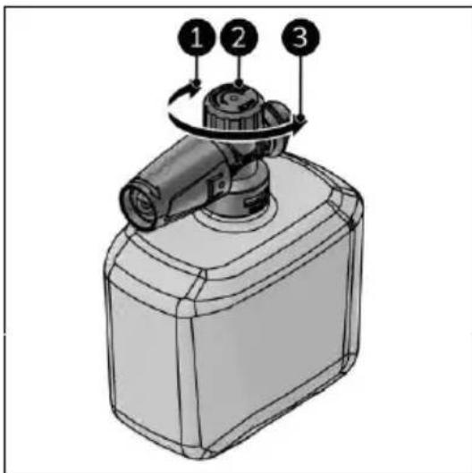 Eurom Force 2201 Plus - Adjust amount of foam - 1