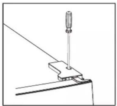 SCHNEIDER SCCB251HNFWDW - Omkeerbaarheid van de deur - 1