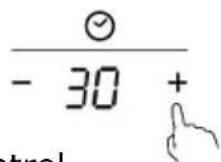 ROSIERES RIESJ633MCTTWIFI - Setting the timer to turn one cooking zone off - 3