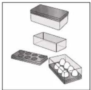 ASKO RFN31842EI - Bac à glaçons (IceTray) - 1