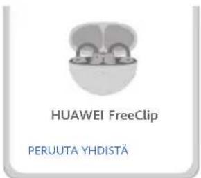 HUAWEI FreeClip - Menetelmä 1: Laiteparin lähimuodostus - 1