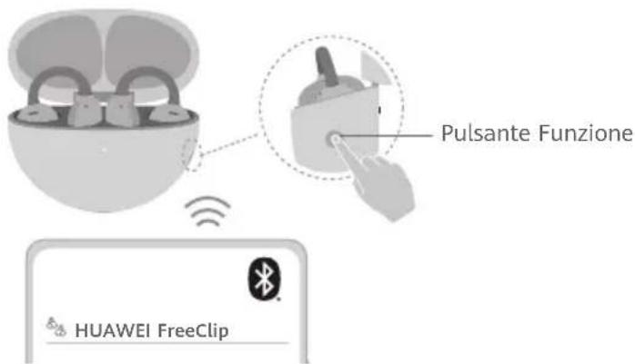 HUAWEI FreeClip - Metodo 2: connessione Bluetooth - 1