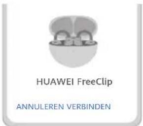 HUAWEI FreeClip - Methode 1: Nabijheidskoppeling - 1