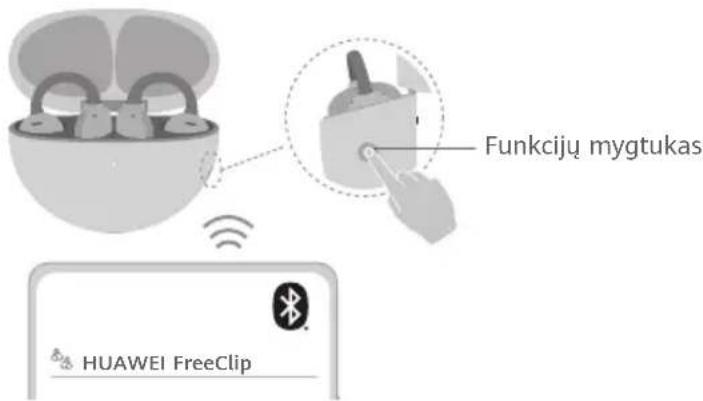 HUAWEI FreeClip - metodas: „Bluetooth“ ryšys - 1