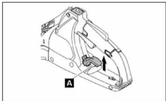 SOLO 163-55 - Adjusting the angle of the rear handle - 1