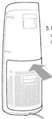 Guardian AC4625 - REMOVE AND REPLACE FILTER - 4