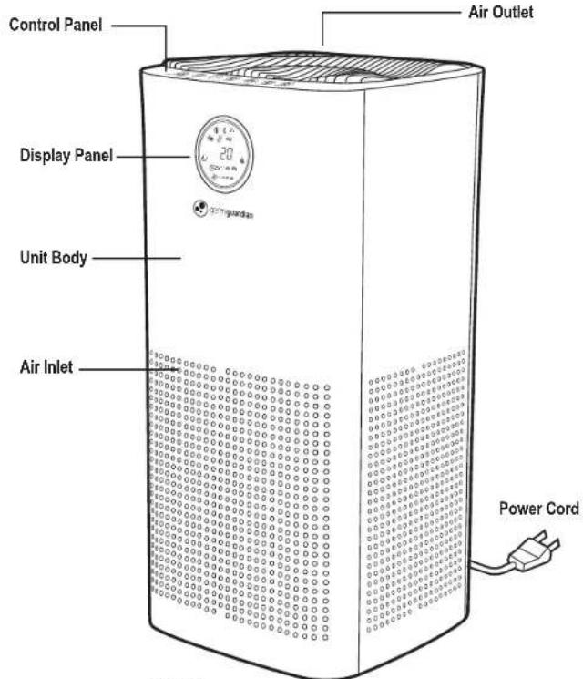 Guardian AC5109 - LAMP CONTAINS MERCURY - 2