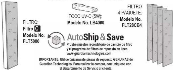 Guardian AC5300 - LA BOMBILLA CONTIENE MERCURIO - 5